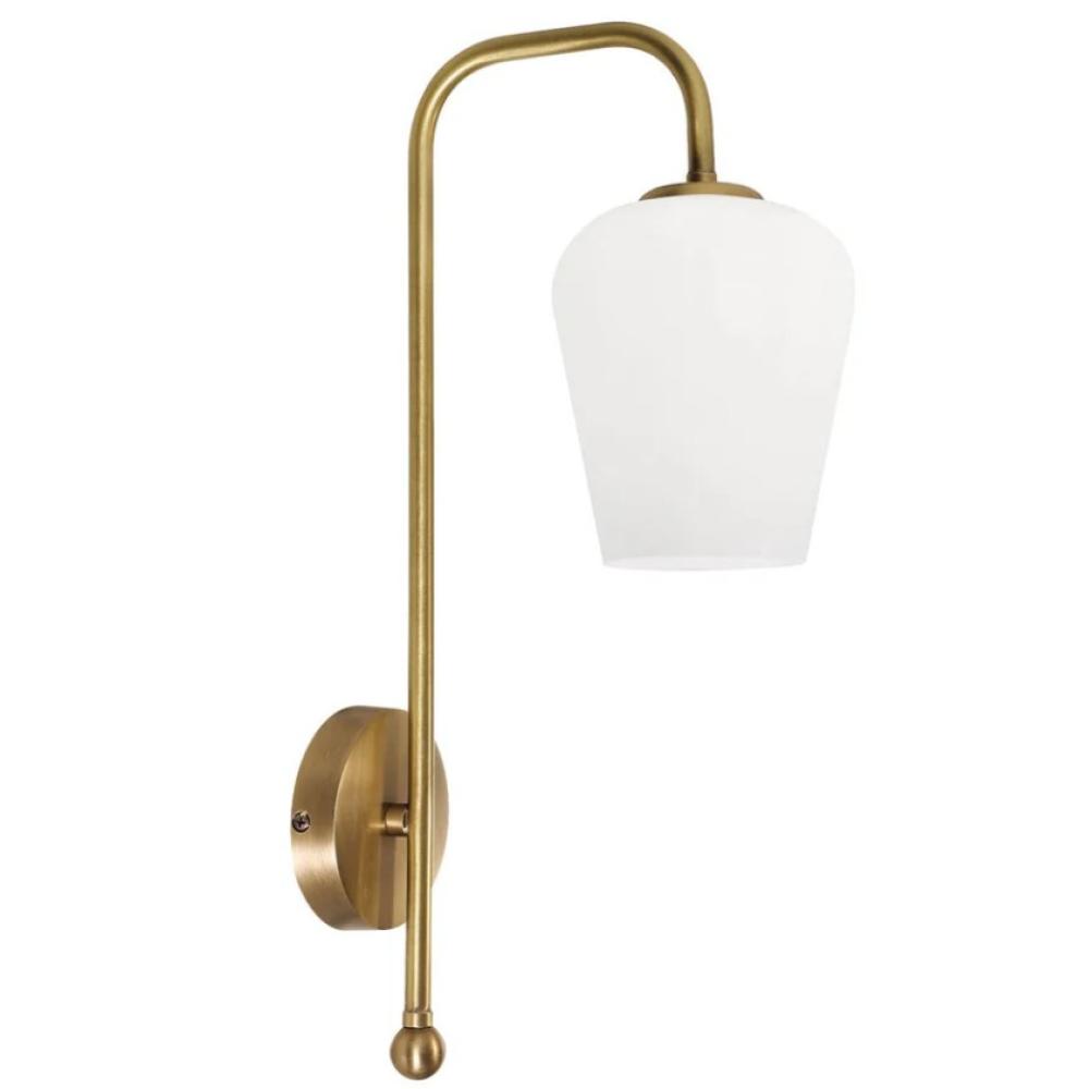 obciansky zltkavy bronz klasicky sklenena gula nastenna lampa osvetlenie chodba utulny byt osvetlenie spalna obyvacka mediteransky.jpg